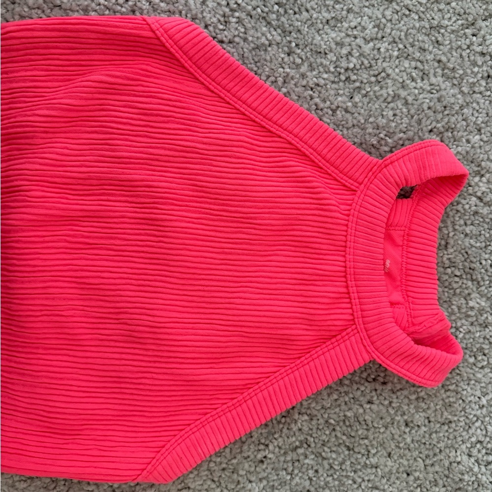 Neon Pink Bra Tank